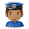 Police Officer - Medium emoji on Samsung